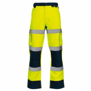 yellow hi vis trousers