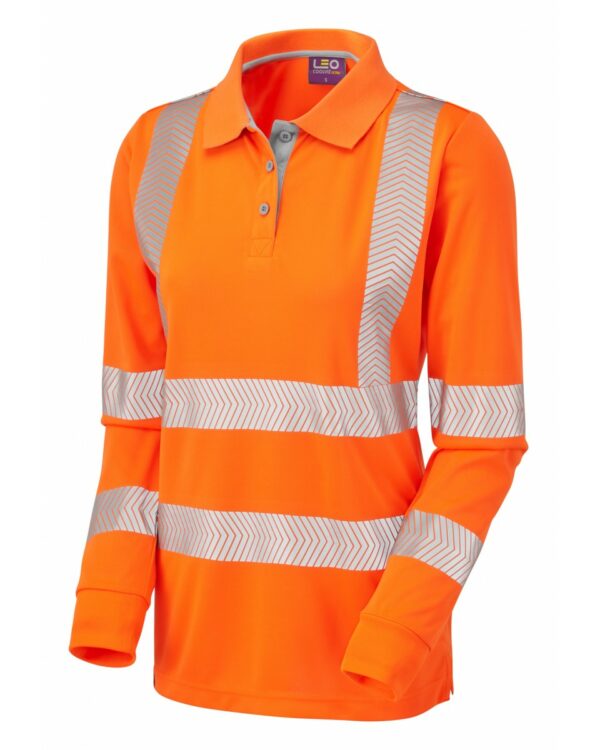 Ladies Hi Vis Polo Shirt
