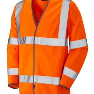Long Sleeve Hi Vis Waistcoat