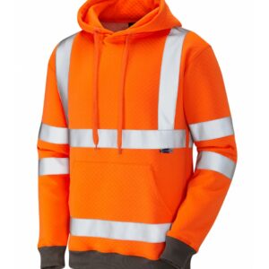 Hi Vis Hooded Sweatshirt