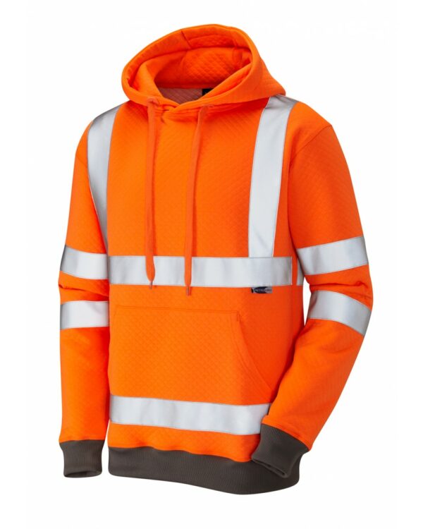 Hi Vis Hooded Sweatshirt
