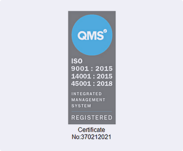 Healthy Bean is been awarded ISO 9001, ISO 14001 and ISO 45001 certification